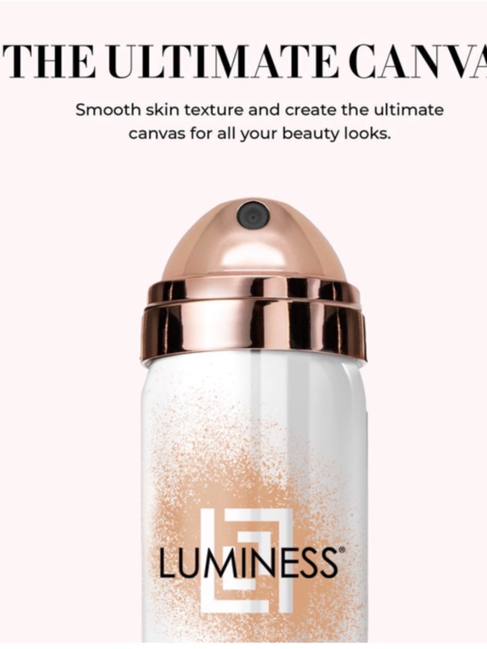 Luminess Airbrush Spray Silk Foundation (x2) + Hydrating Primer Warm 070 Kit - Picture 5 of 8